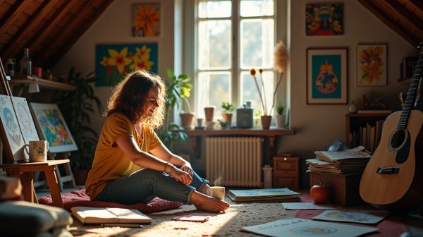 Pratiquez des loisirs créatifs pour exprimer votre créativité